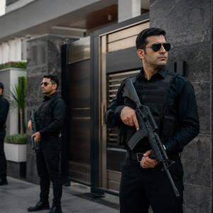 armed guards