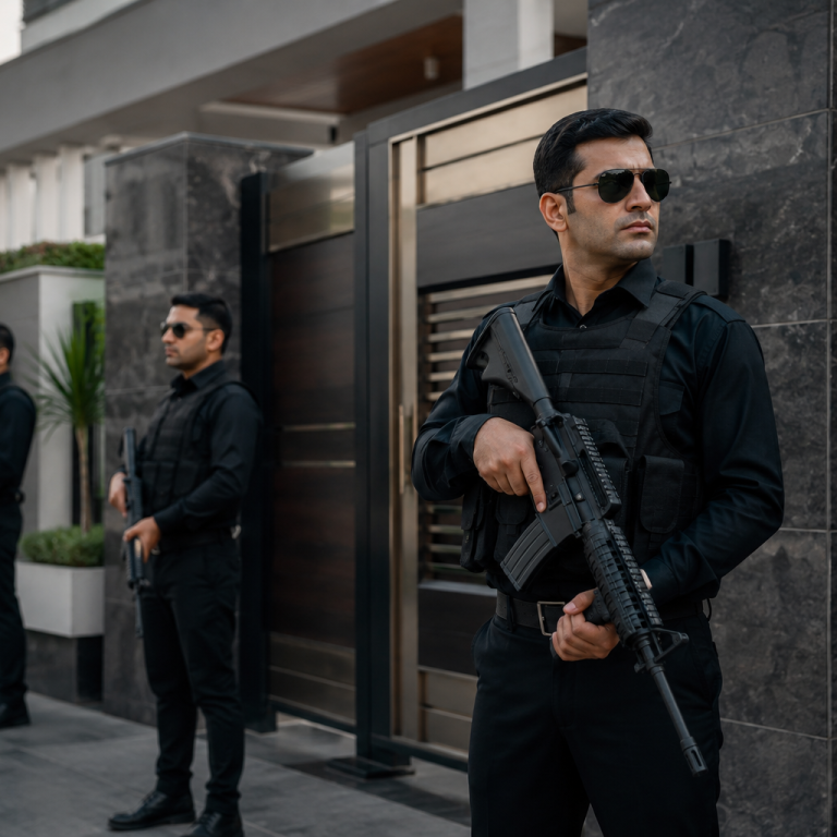 armed guards